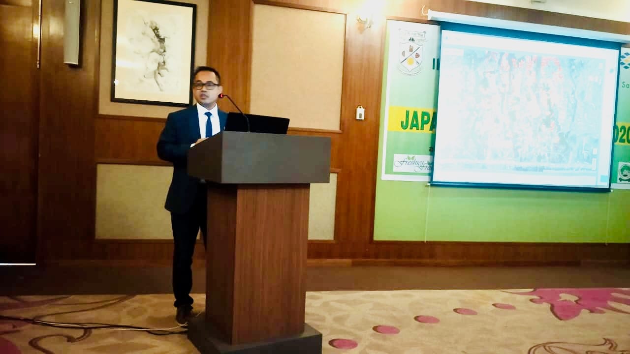 Speaking at a Japan-Manipur Agriculture Event