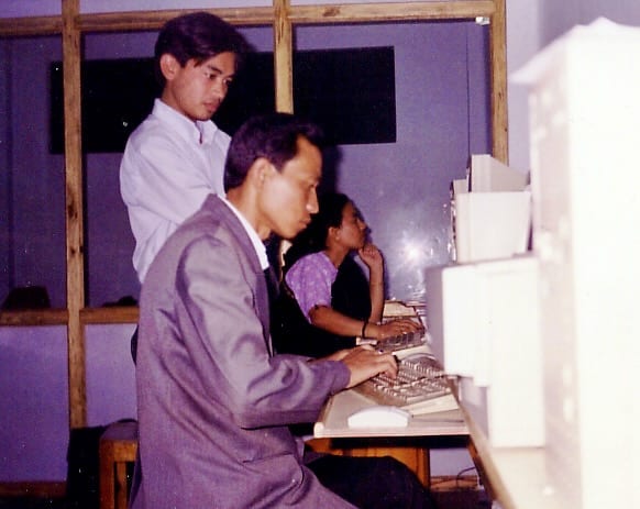 College Days, Teaching Computers to Professionals