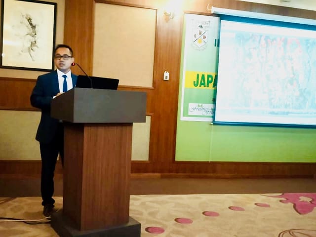 Speaking at a Japan-Manipur Agriculture Event