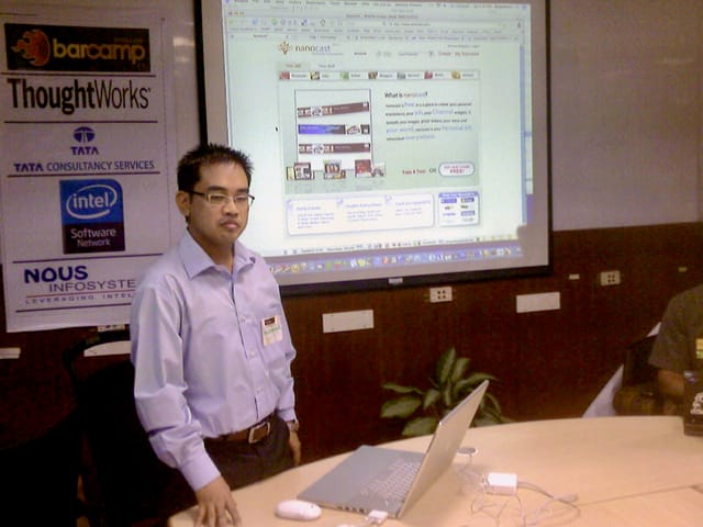 Speaking at a Barcamp