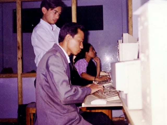 College Days, Teaching Computers to Professionals