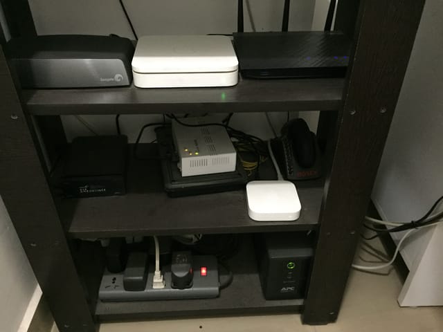 Well, a Server Rack; how it started